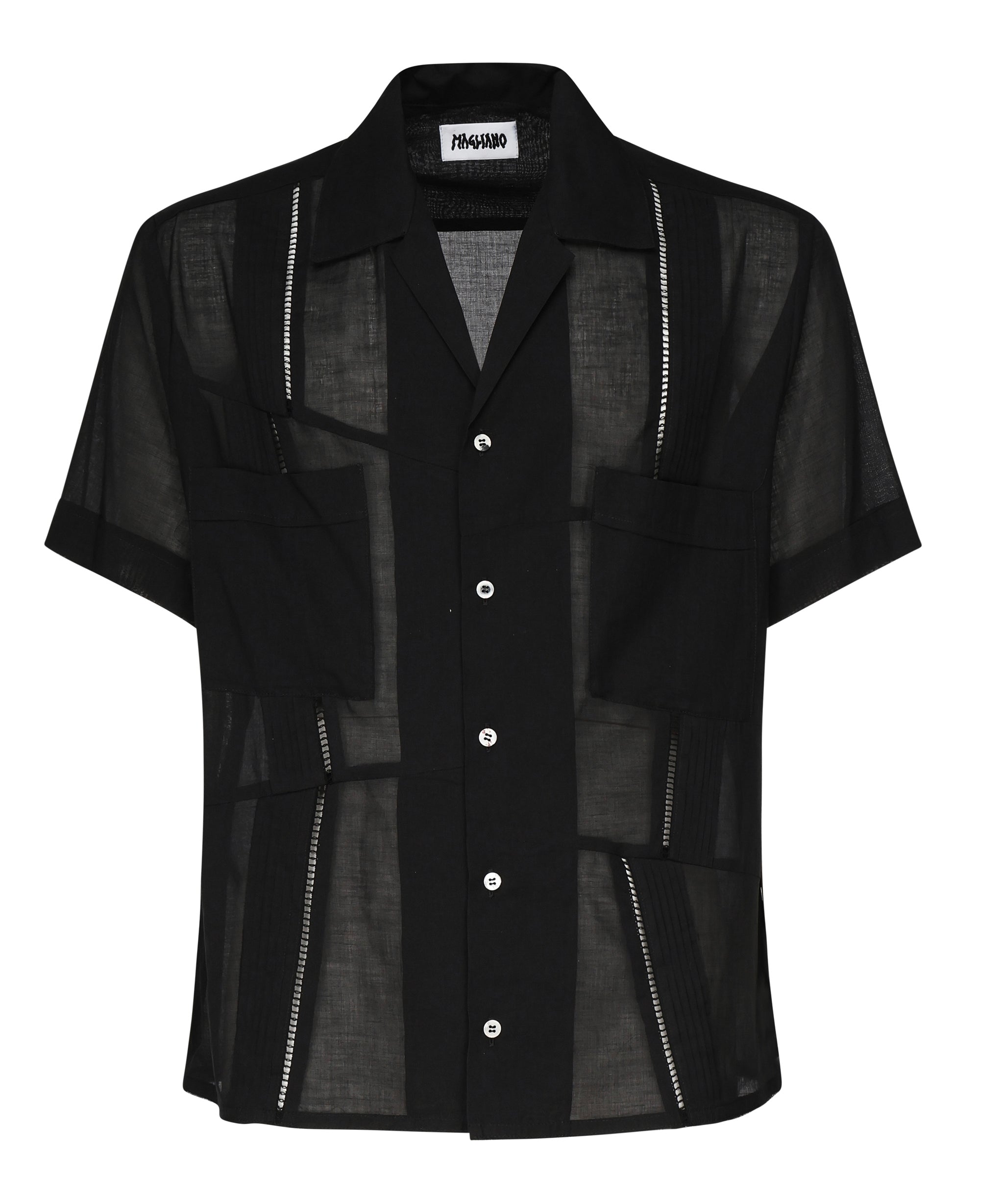 Camicia Guayabera T28019922 LU2299 MAGLIANO 