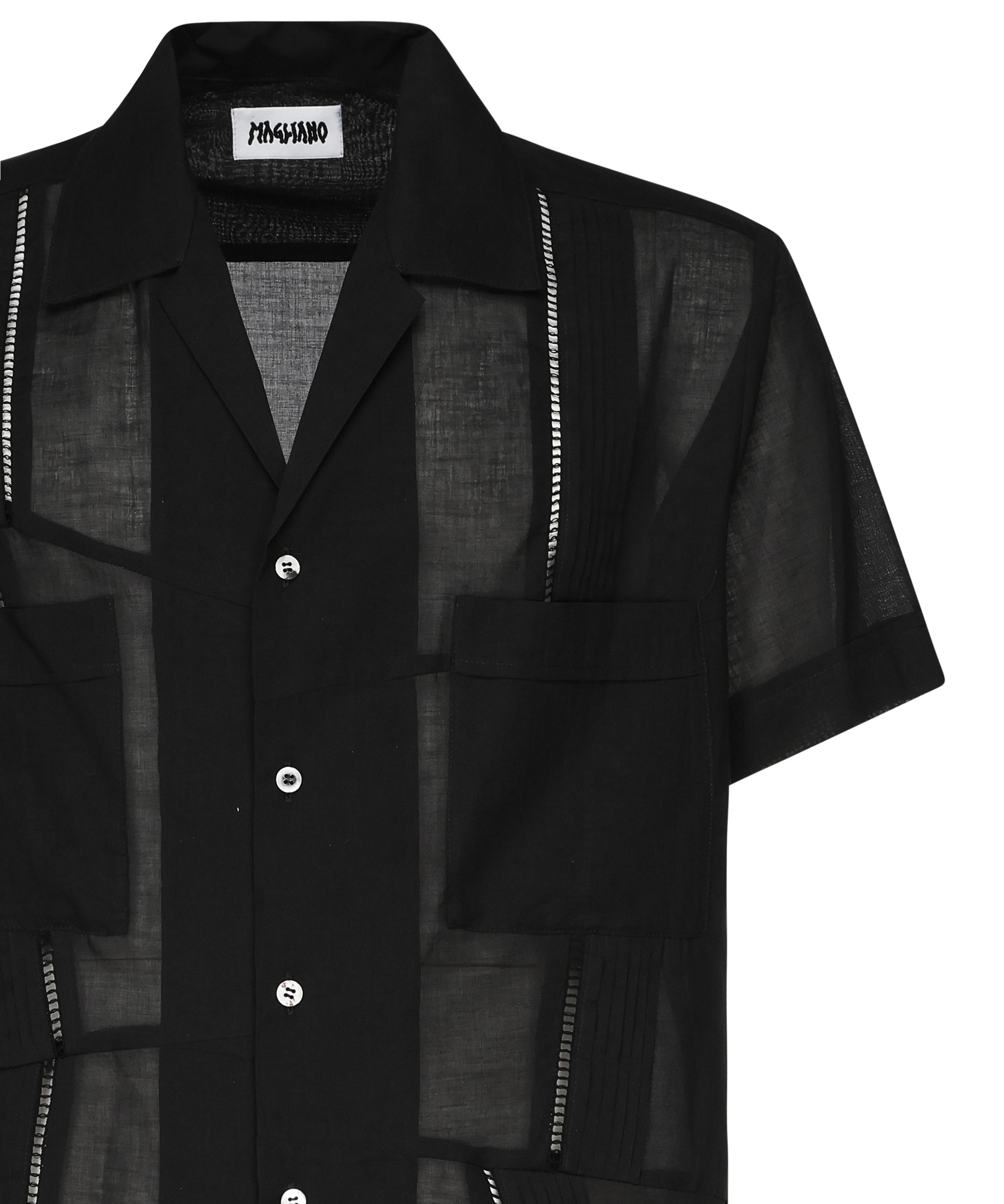 Camicia Guayabera T28019922 LU2299 MAGLIANO 