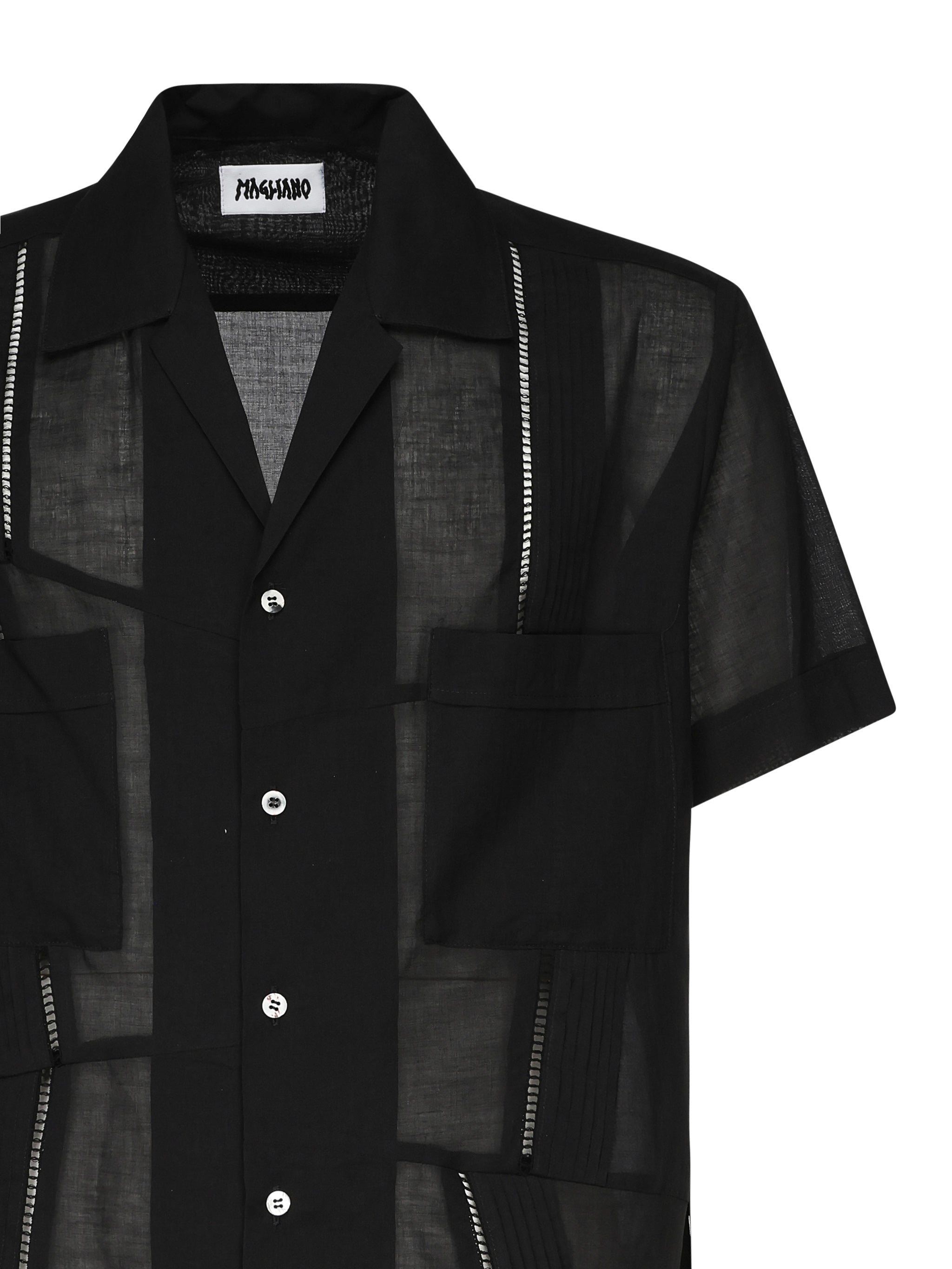 Camicia Guayabera T28019922 LU2299 MAGLIANO 