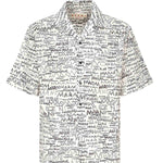 Camicia bowling scribble<BR/> CUMU0213A5 UTC464MPW01 MARNI 