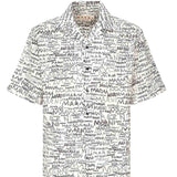 Camicia bowling scribble<BR/> CUMU0213A5 UTC464MPW01 MARNI 