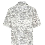 Camicia bowling scribble<BR/> CUMU0213A5 UTC464MPW01 MARNI 