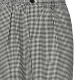 Pantaloni in lana a quadri PUMU0017A4 UTP787CHN99 MARNI 