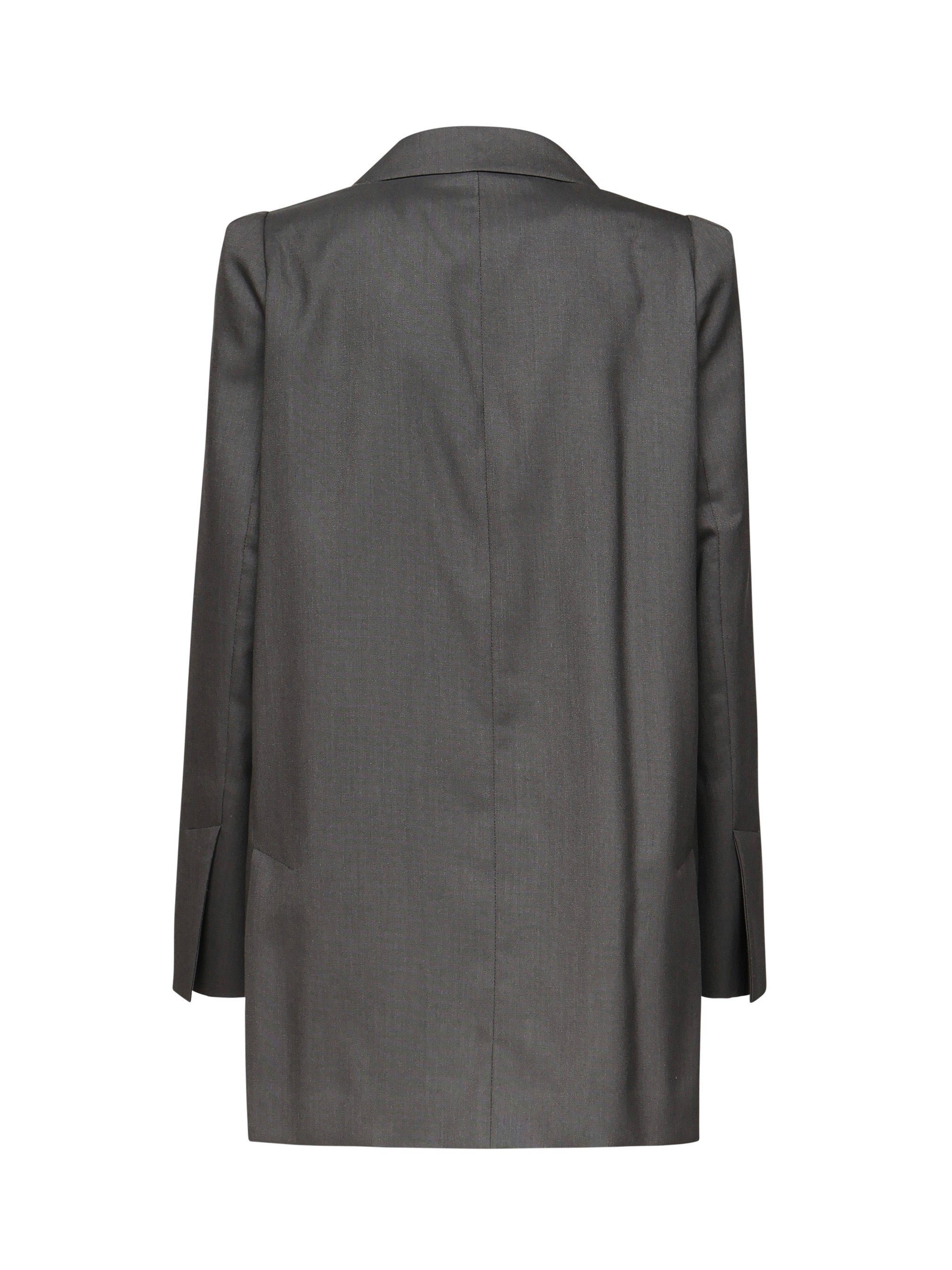 BLAZER MONOPETTO IN LANA, MOHAIR E SETA "EBRIDI" 2511041253600 015 MAX MARA 