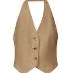 Gilet Sauro in lino 2511151012600 001 MAX MARA 