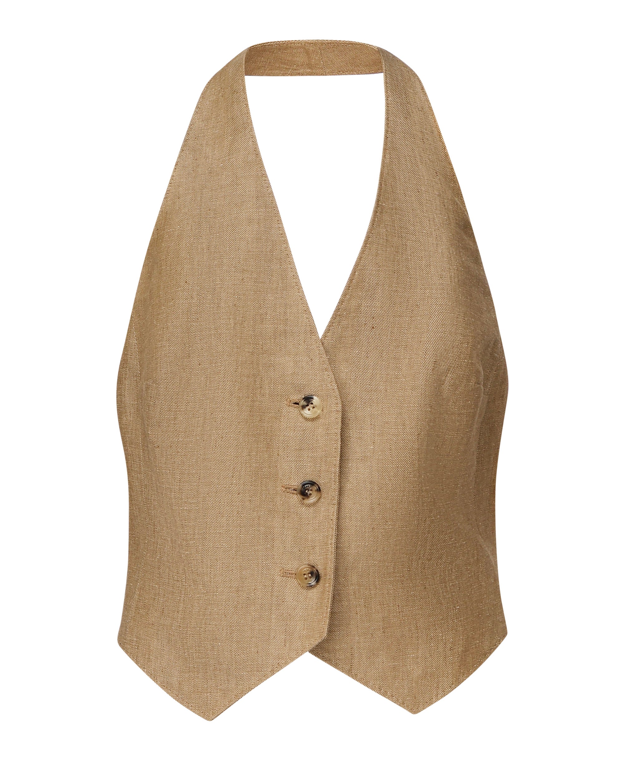 Gilet Sauro in lino 2511151012600 001 MAX MARA 