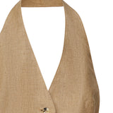 Gilet Sauro in lino 2511151012600 001 MAX MARA 