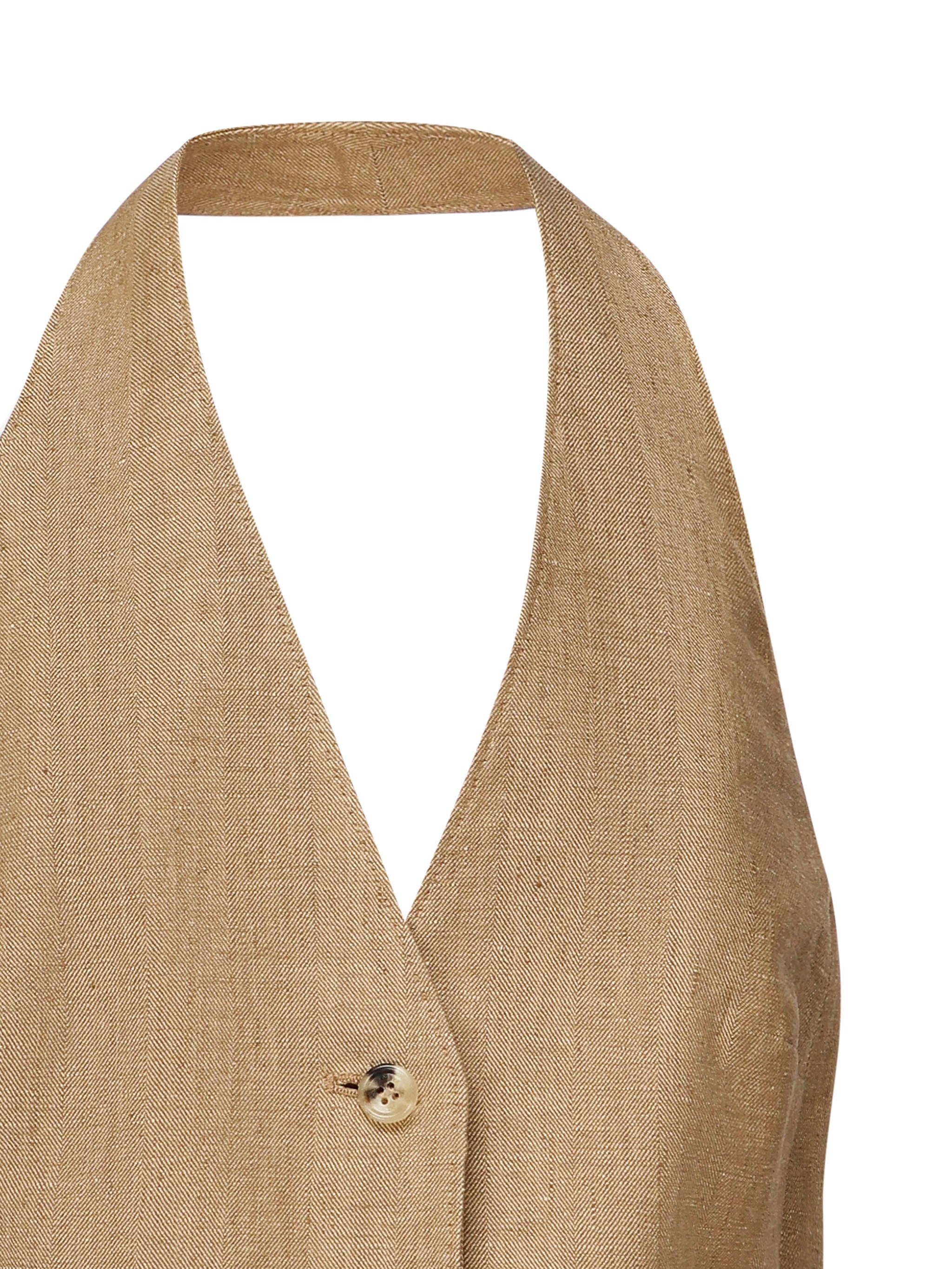 Gilet Sauro in lino 2511151012600 001 MAX MARA 