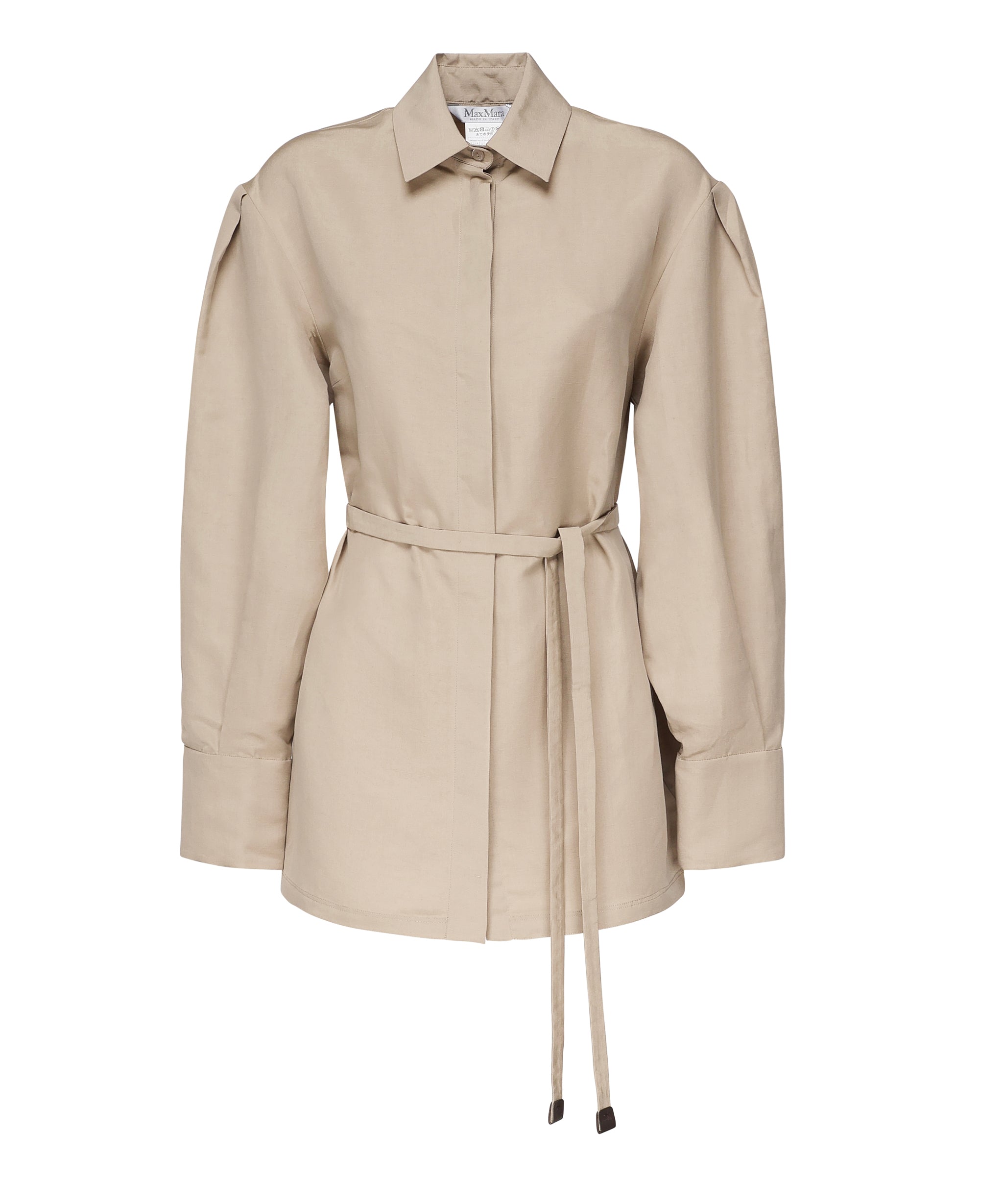 Camicia Affari in lino e seta<BR/> 2511191039600 001 MAX MARA 