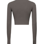 Maglia crop in viscosa crêpe 2511361243600 013 MAX MARA 