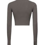 Maglia crop in viscosa crêpe 2511361243600 013 MAX MARA 
