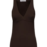 Top smanicato in viscosa 2511361313600 010 MAX MARA 