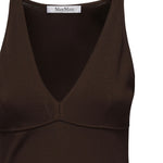 Top smanicato in viscosa 2511361313600 010 MAX MARA 