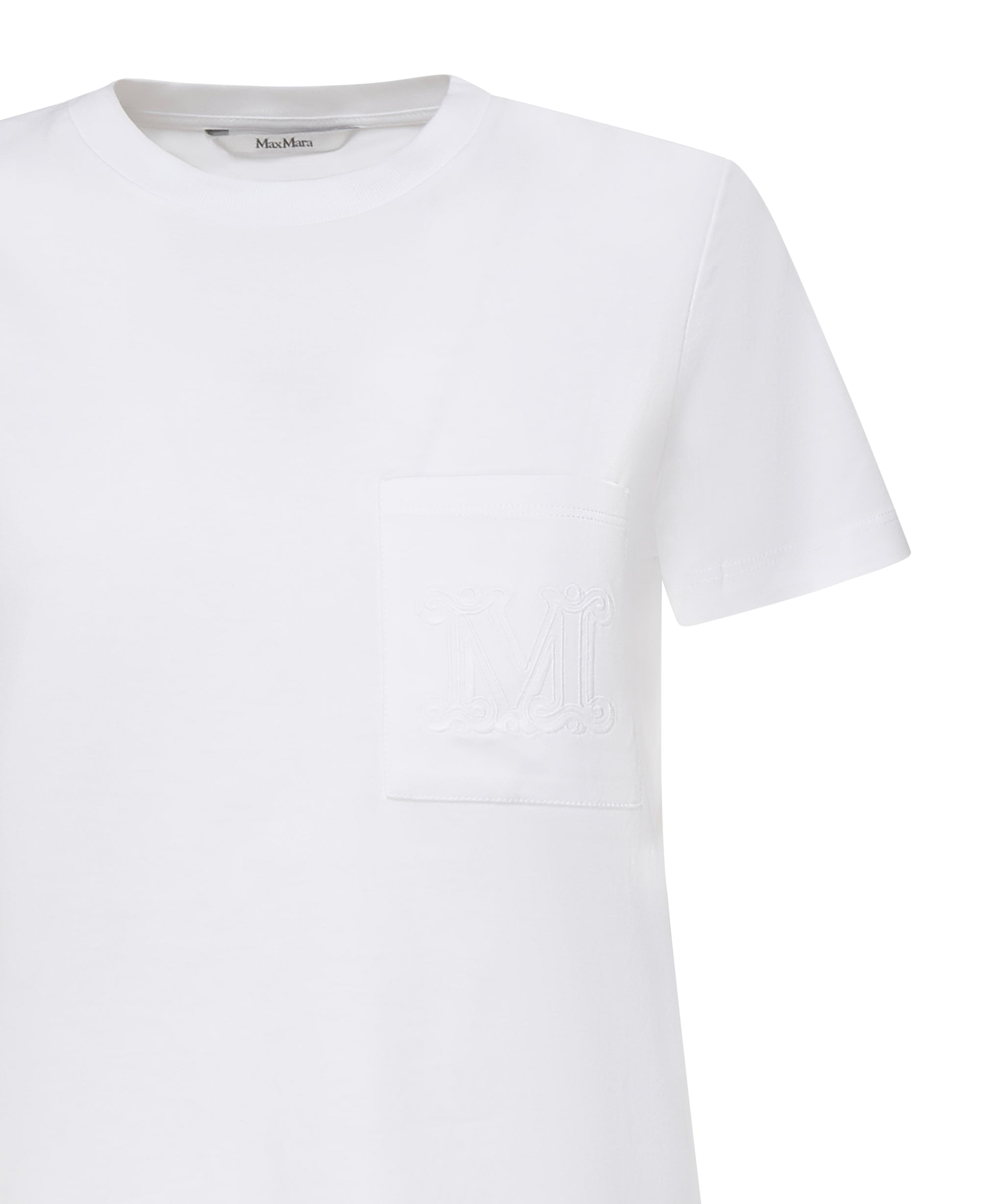 T-shirt in jersey di cotone 2511941032600 001 MAX MARA 