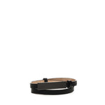 Cintura in pelle con placca logata<BR/> 2514501013600 001 MAX MARA 