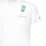 T-shirt Austin con ricamo e stampa AUS0001 05606H MC2 SAINT BARTH 