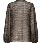 Blusa Harper in seta con stampa animalier HRP001 03047H MC2 SAINT BARTH 