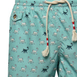 Costume con stampa scimmia<BR/> LIG0013 01664H MC2 SAINT BARTH 