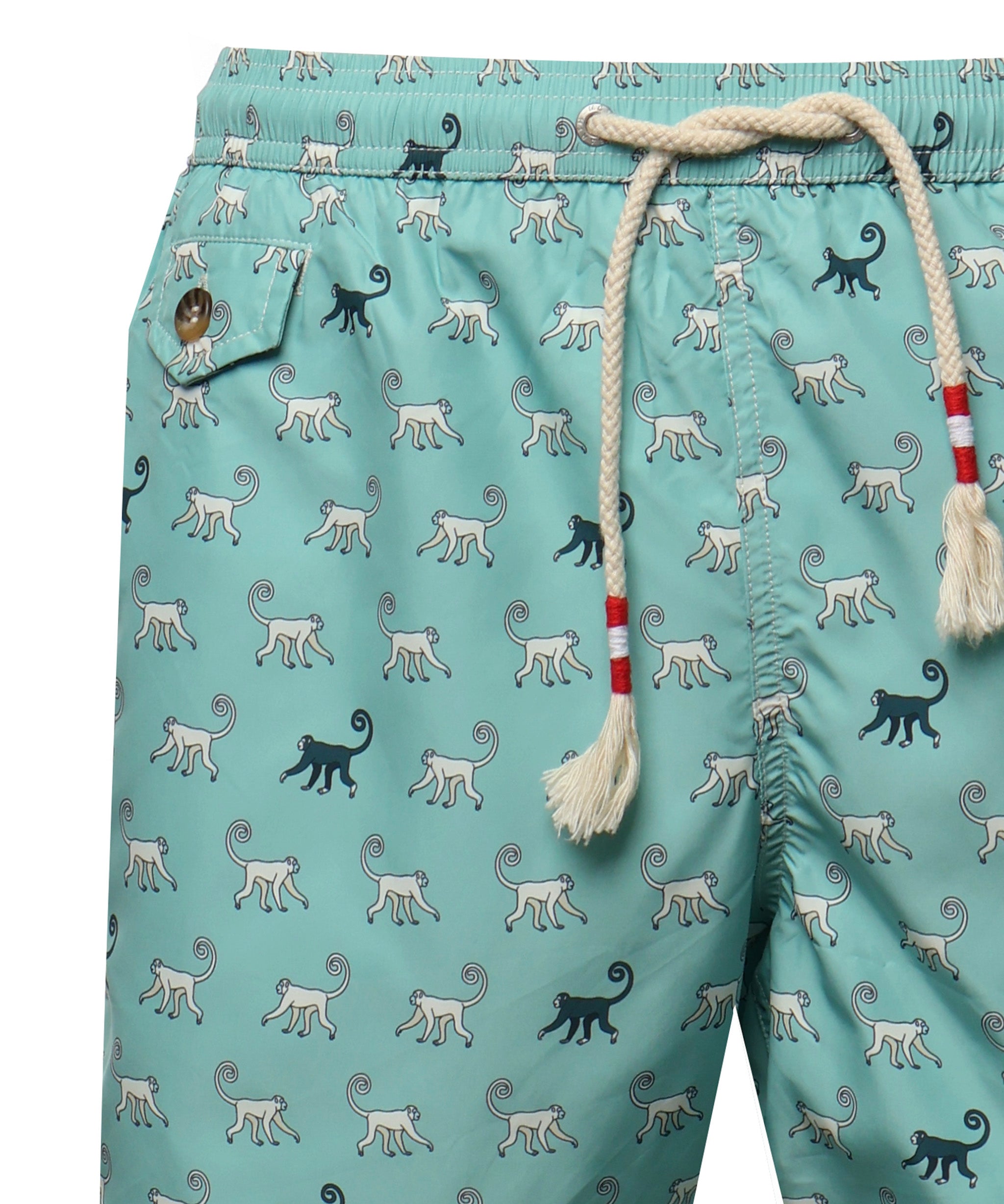 Costume con stampa scimmia<BR/> LIG0013 01664H MC2 SAINT BARTH 