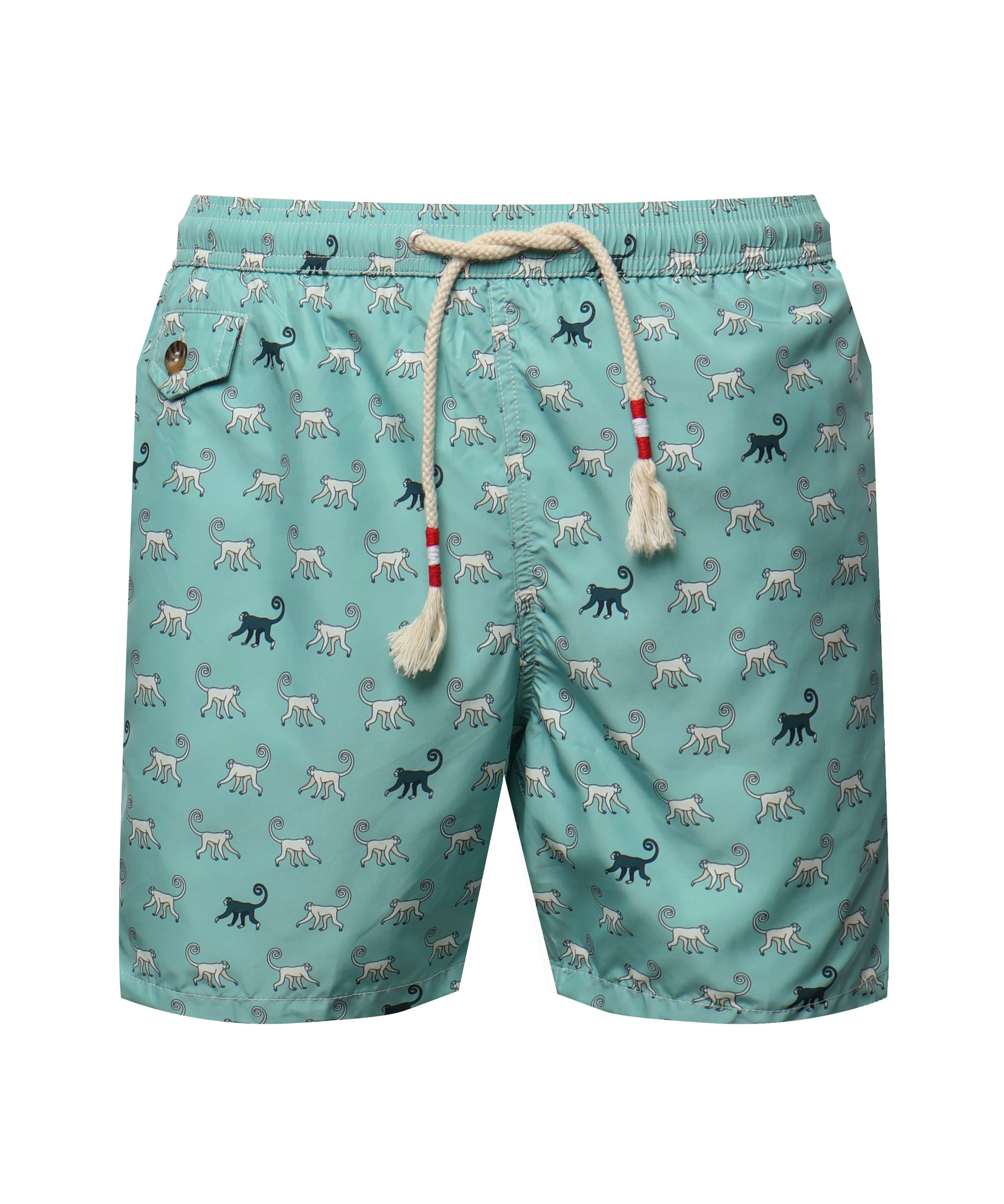 Costume con stampa scimmia<BR/> LIG0013 01664H MC2 SAINT BARTH 