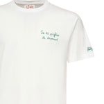 T-shirt Portofino con ricamo POT0001 05578H MC2 SAINT BARTH 