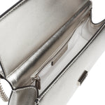 Borsa a spalla in pelle martellata metallizzata 30S5S9YC6M 040 MICHAEL MICHAEL KORS 