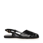 Sandali in pelle IRENE SLING FLAT 40S5IRFP1L 001 MICHAEL MICHAEL KORS 