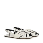 Sandali in pelle IRENE SLING FLAT 40S5IRFP1L 085 MICHAEL MICHAEL KORS 