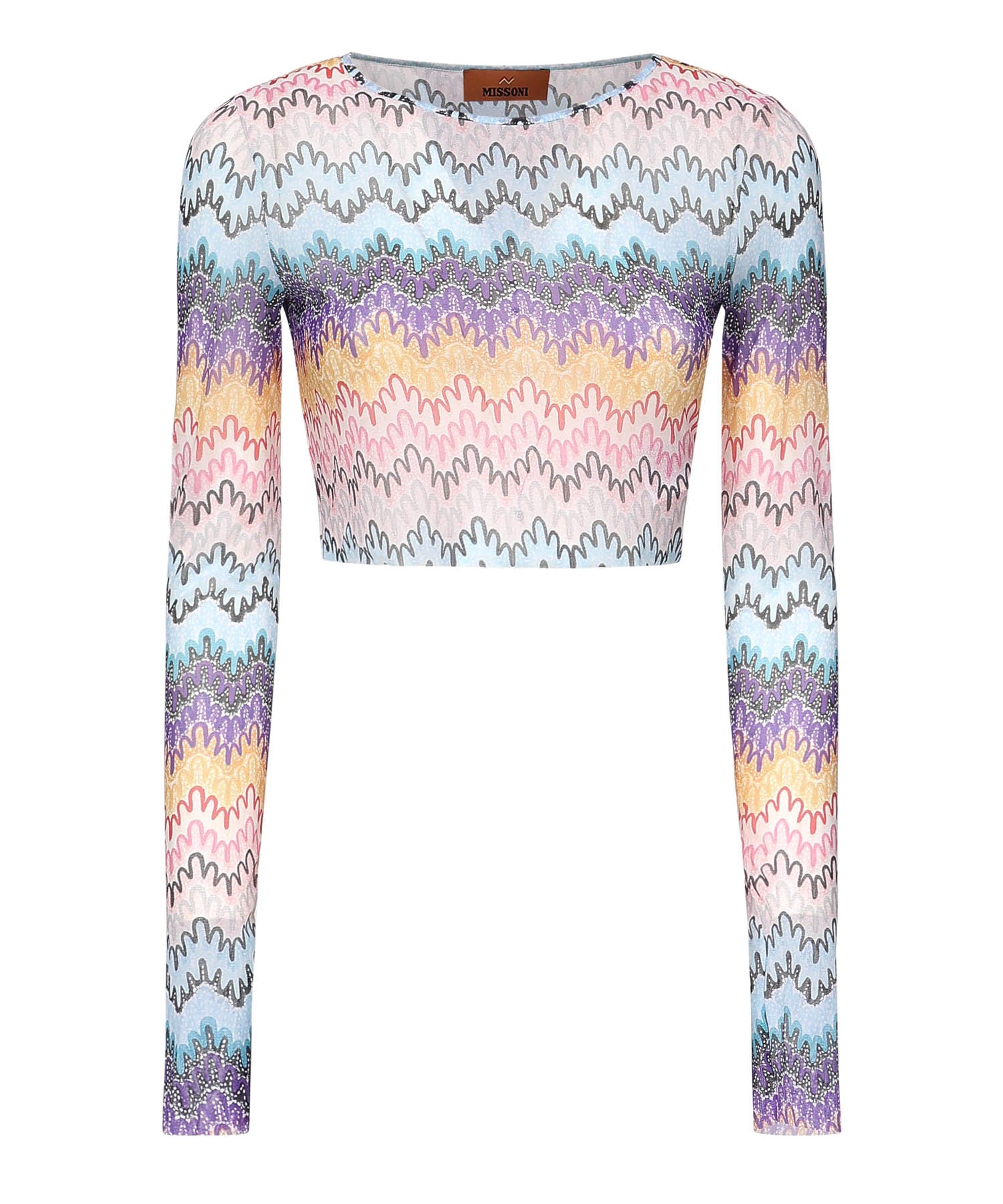Top cropped a zig zag MS25SK0E BJ00OES72LH MISSONI 