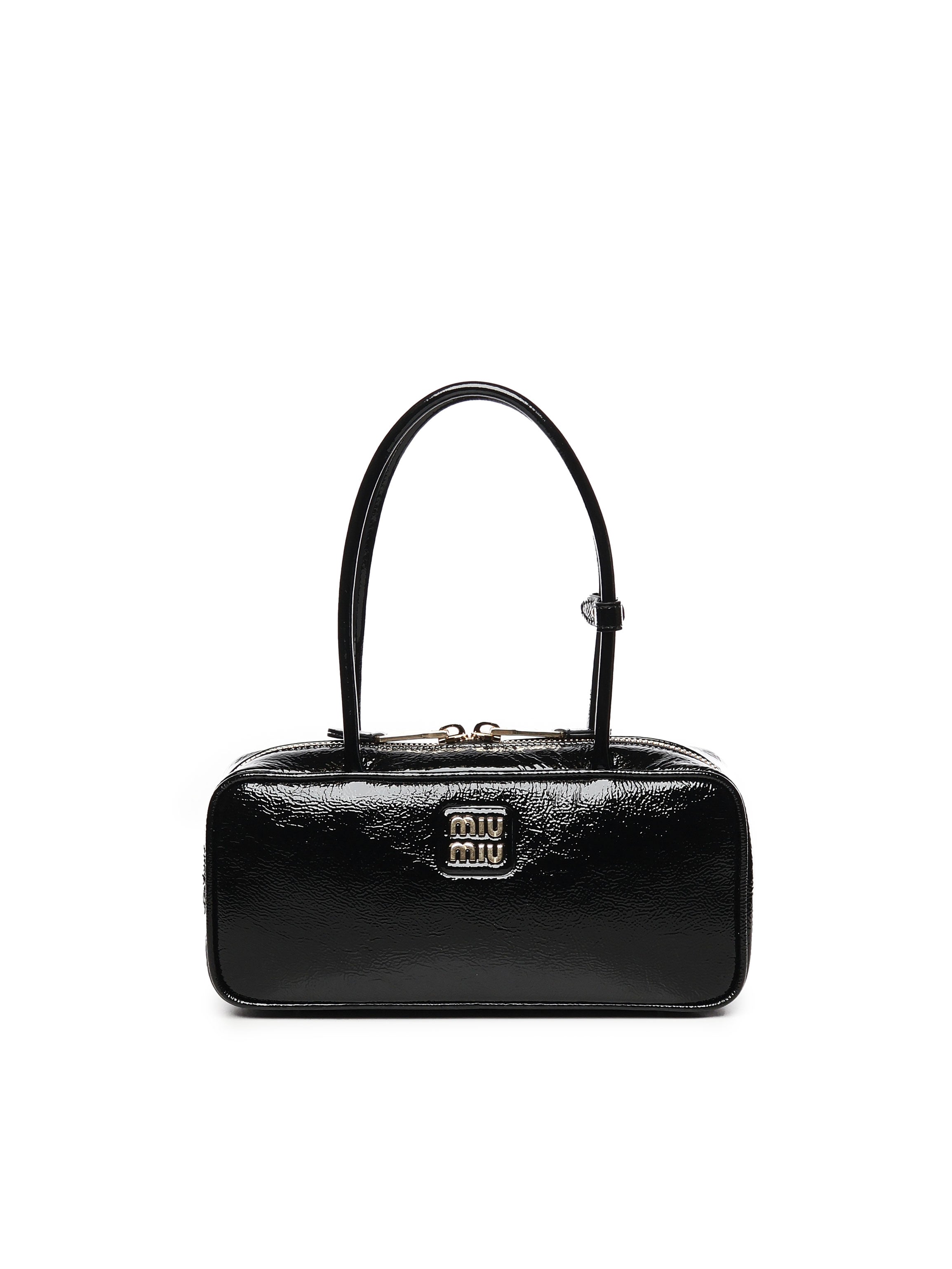 Borsa Beau in vernice naplak 5BB173 ADNTF0002 MIU MIU 