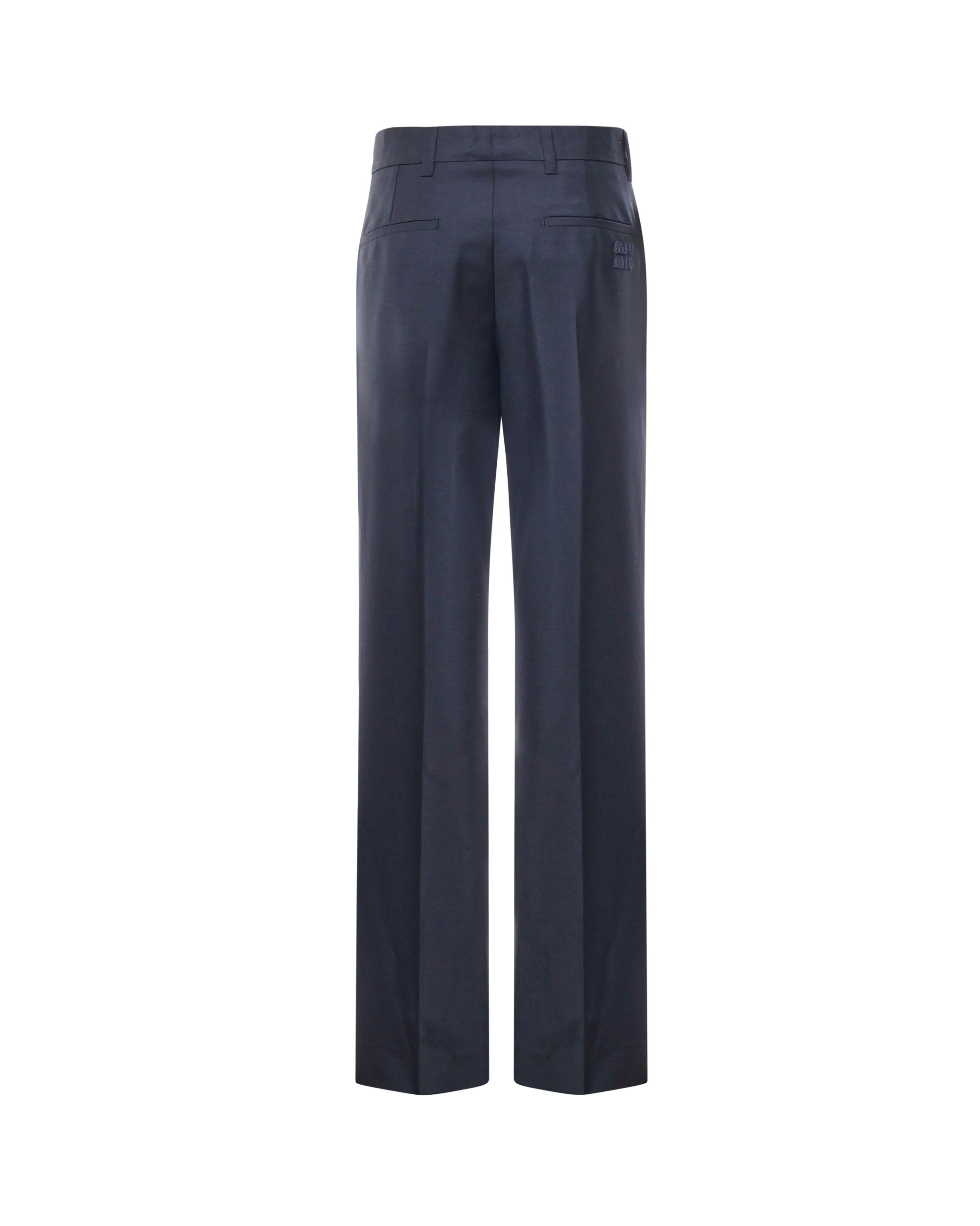 Pantaloni in kid mohair MP1878 12I1F0124 MIU MIU 