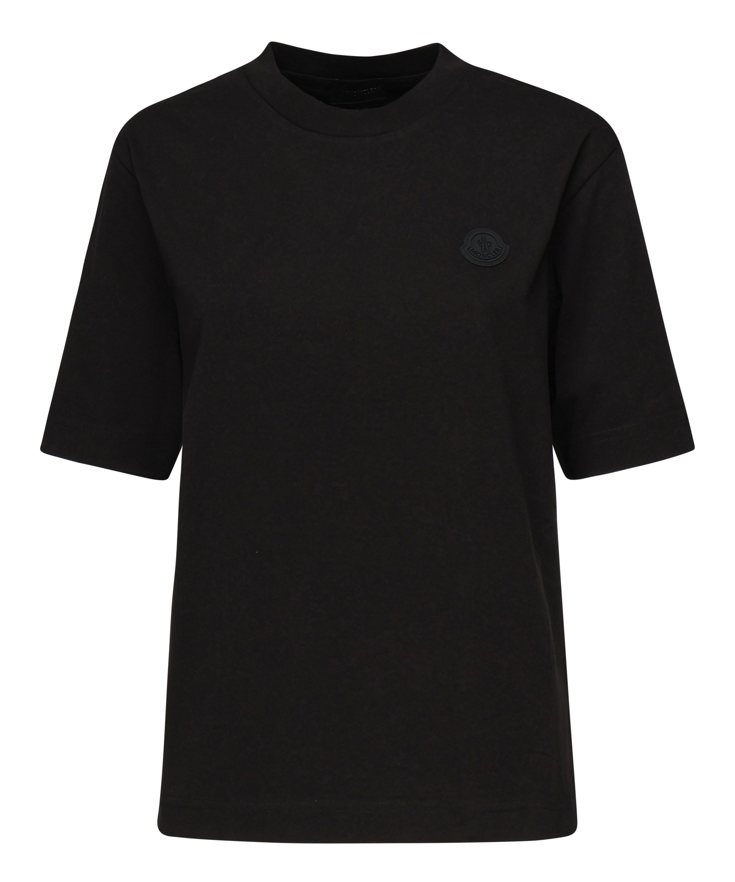 T-shirt con patch logato in silicone K10938C00005 89A17999 MONCLER 