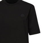 T-shirt con patch logato in silicone K10938C00005 89A17999 MONCLER 