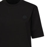 T-shirt con patch logato in silicone K10938C00005 89A17999 MONCLER 
