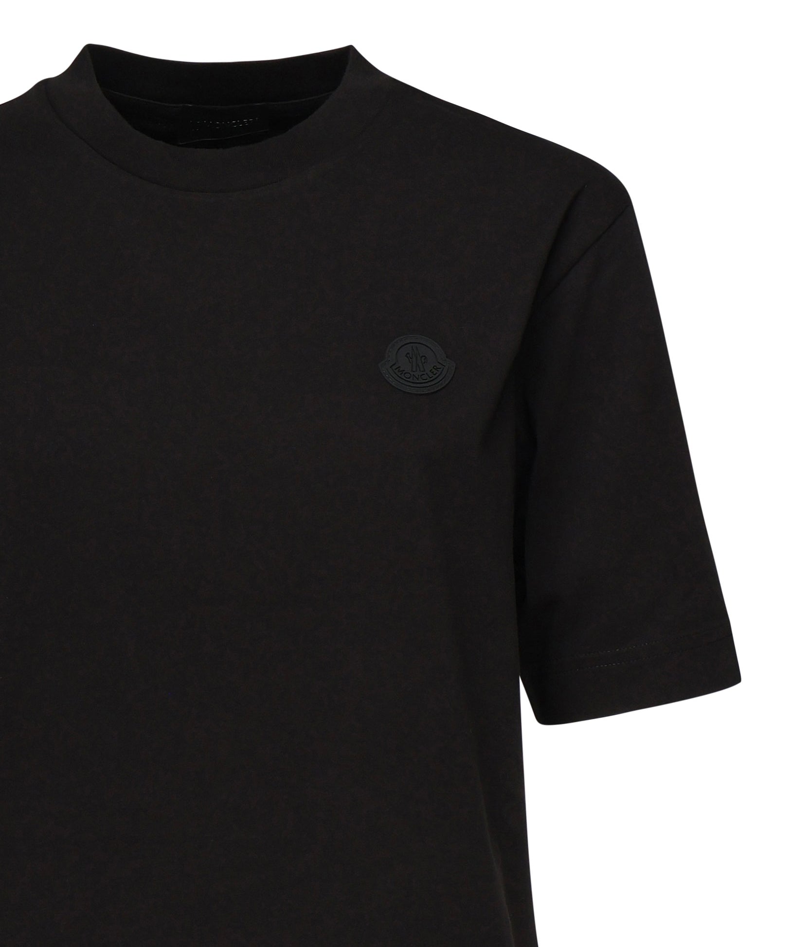 T-shirt con patch logato in silicone K10938C00005 89A17999 MONCLER 