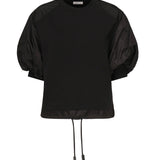T-shirt con maniche a sbuffo<BR/> K10938C00022 89A1K999 MONCLER 