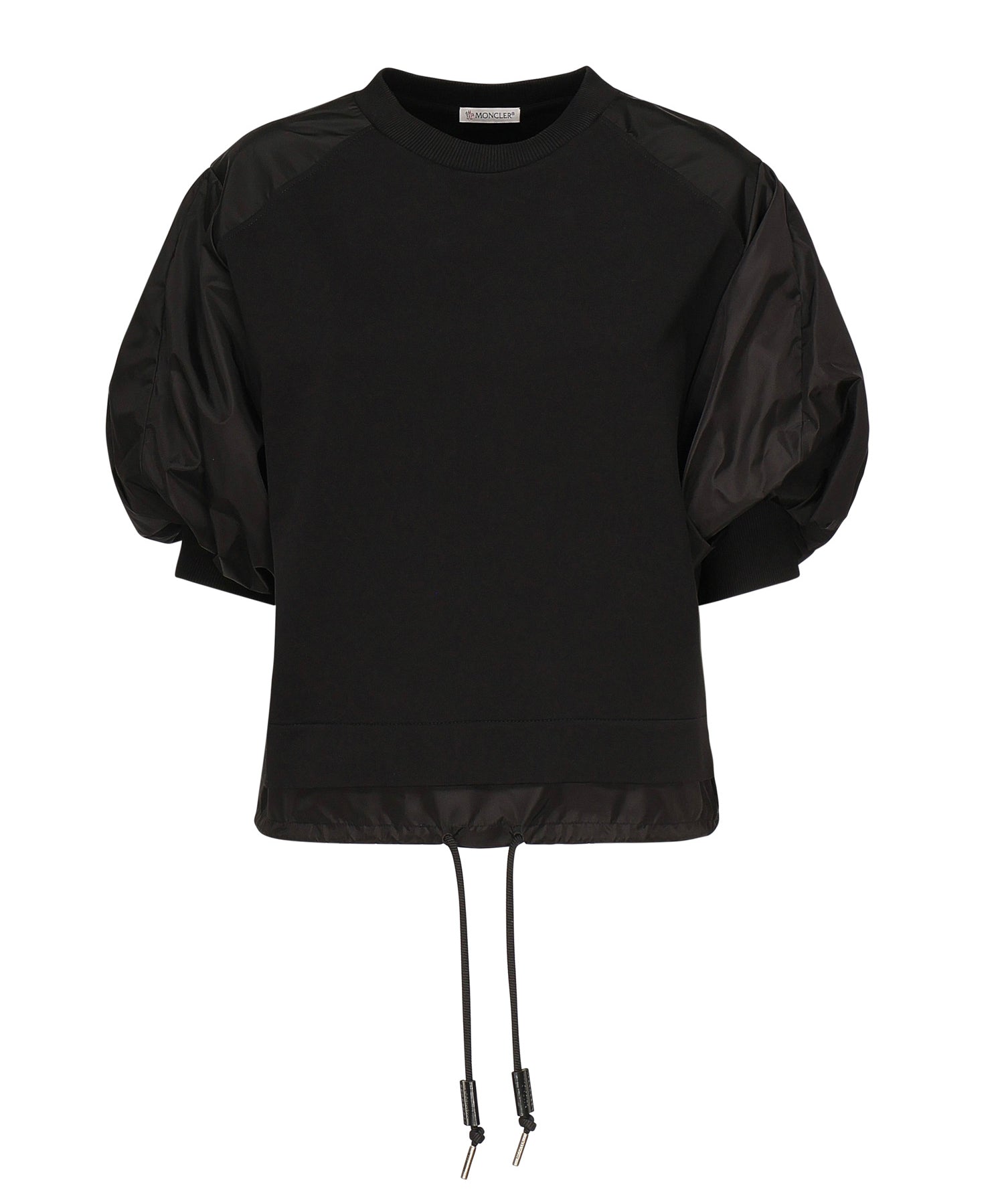 T-shirt con maniche a sbuffo<BR/> K10938C00022 89A1K999 MONCLER 