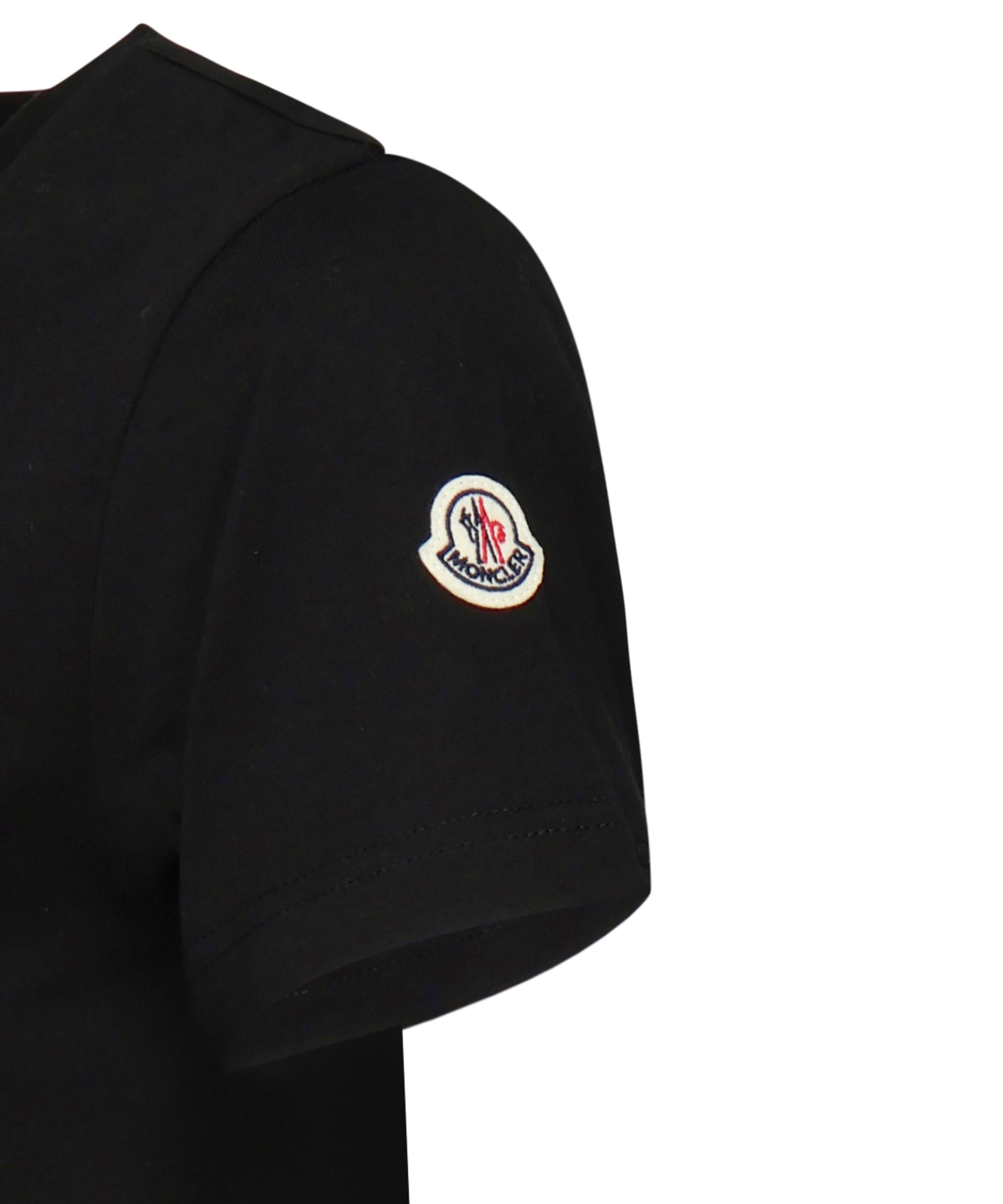 T-shirt in jersey di cotone con patch logato K10938C73200 V8058999 MONCLER 