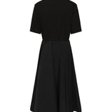 Abito midi plissettato K10938I00004 89A17999 MONCLER 