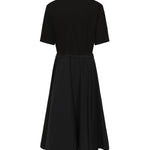 Abito midi plissettato K10938I00004 89A17999 MONCLER 