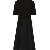 Abito midi plissettato K10938I00004 89A17999 MONCLER 