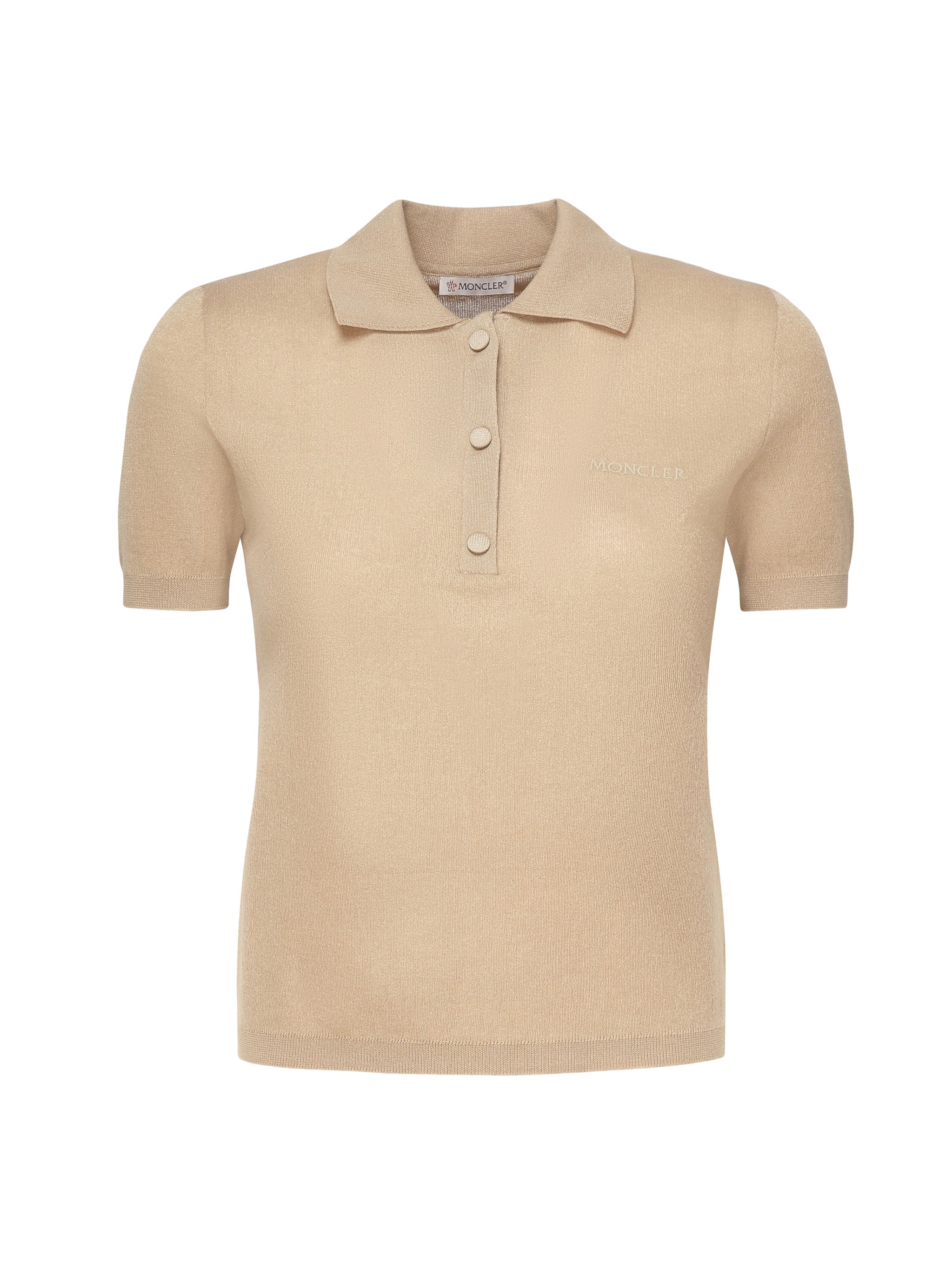 Polo in cotone con logo ricamato K10939A00004 M644024D MONCLER 