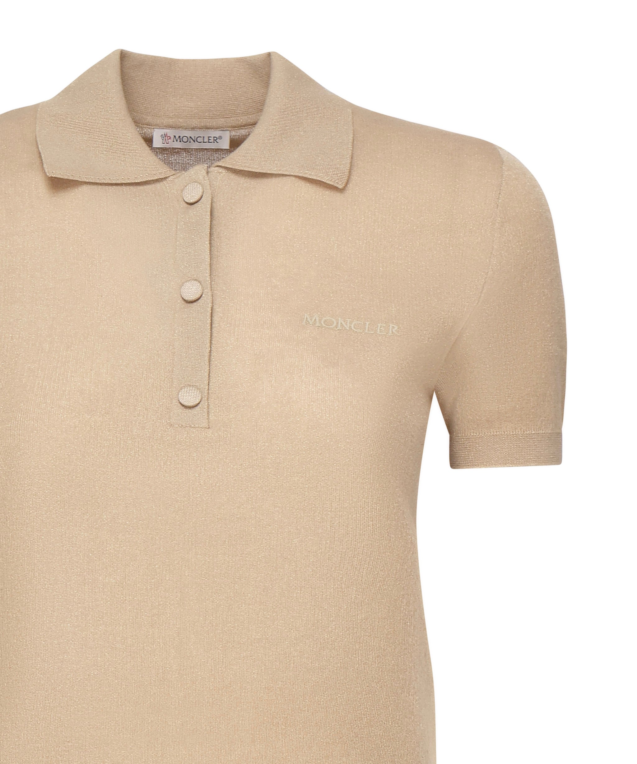 Polo in cotone con logo ricamato K10939A00004 M644024D MONCLER 