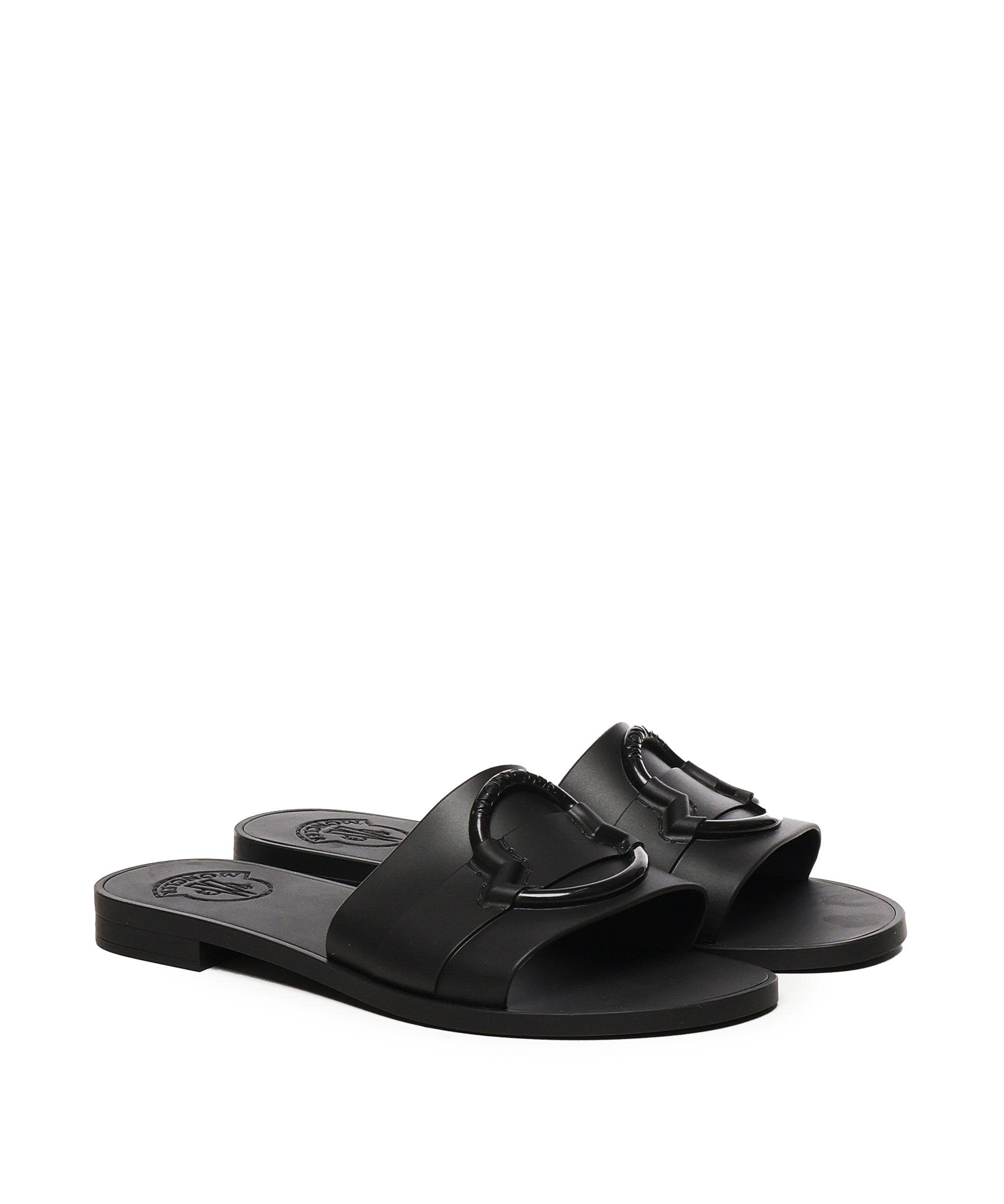 Slide Mon con logo K109B4C00040 M4095999 MONCLER 