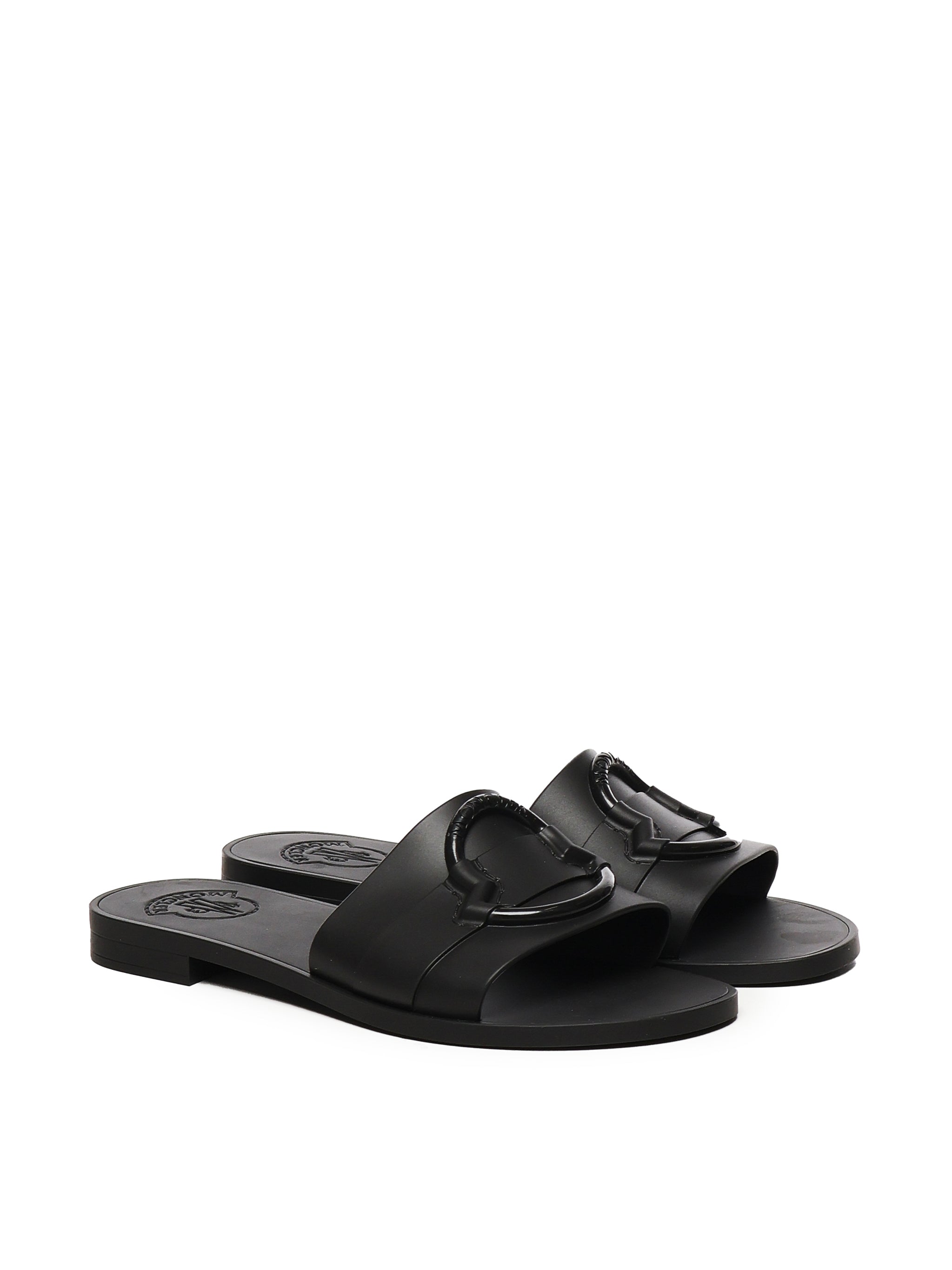 Slide Mon con logo K109B4C00040 M4095999 MONCLER 