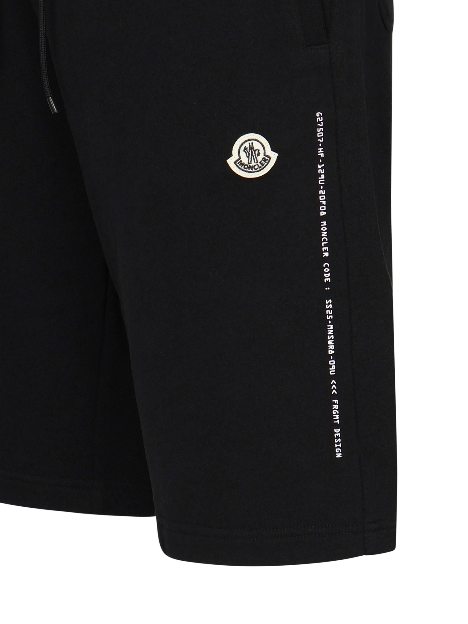 Shorts in cotone con logo Moncler x FRGMT K109U8H00001 M5214999 MONCLER 