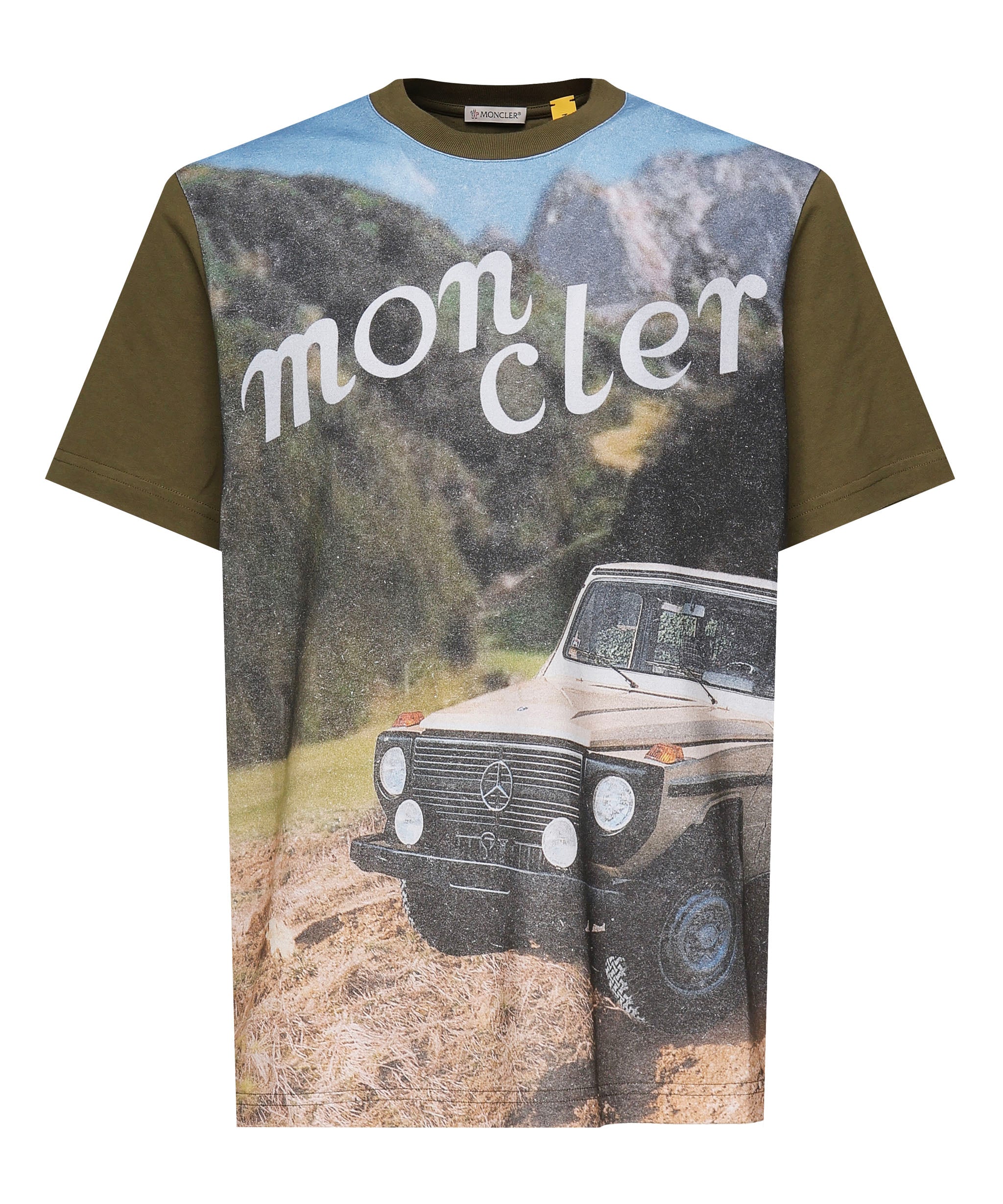 T-shirt con stampa frontale K14018C00003 89AB9816 MONCLER GENIUS 