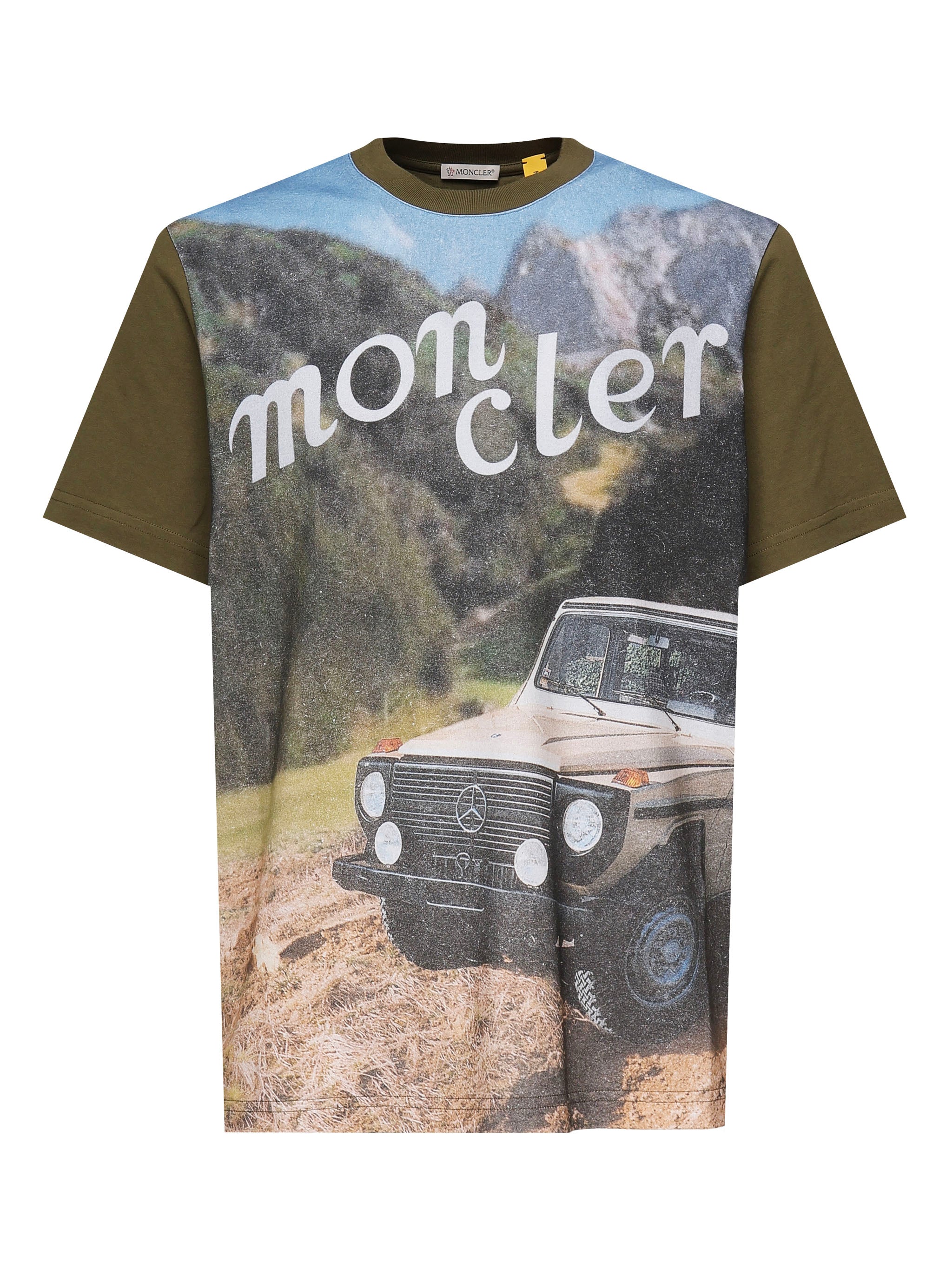 T-shirt con stampa frontale K14018C00003 89AB9816 MONCLER GENIUS 