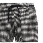 Boxer mare a quadri con logo V3A4221 94201555 MOSCHINO 