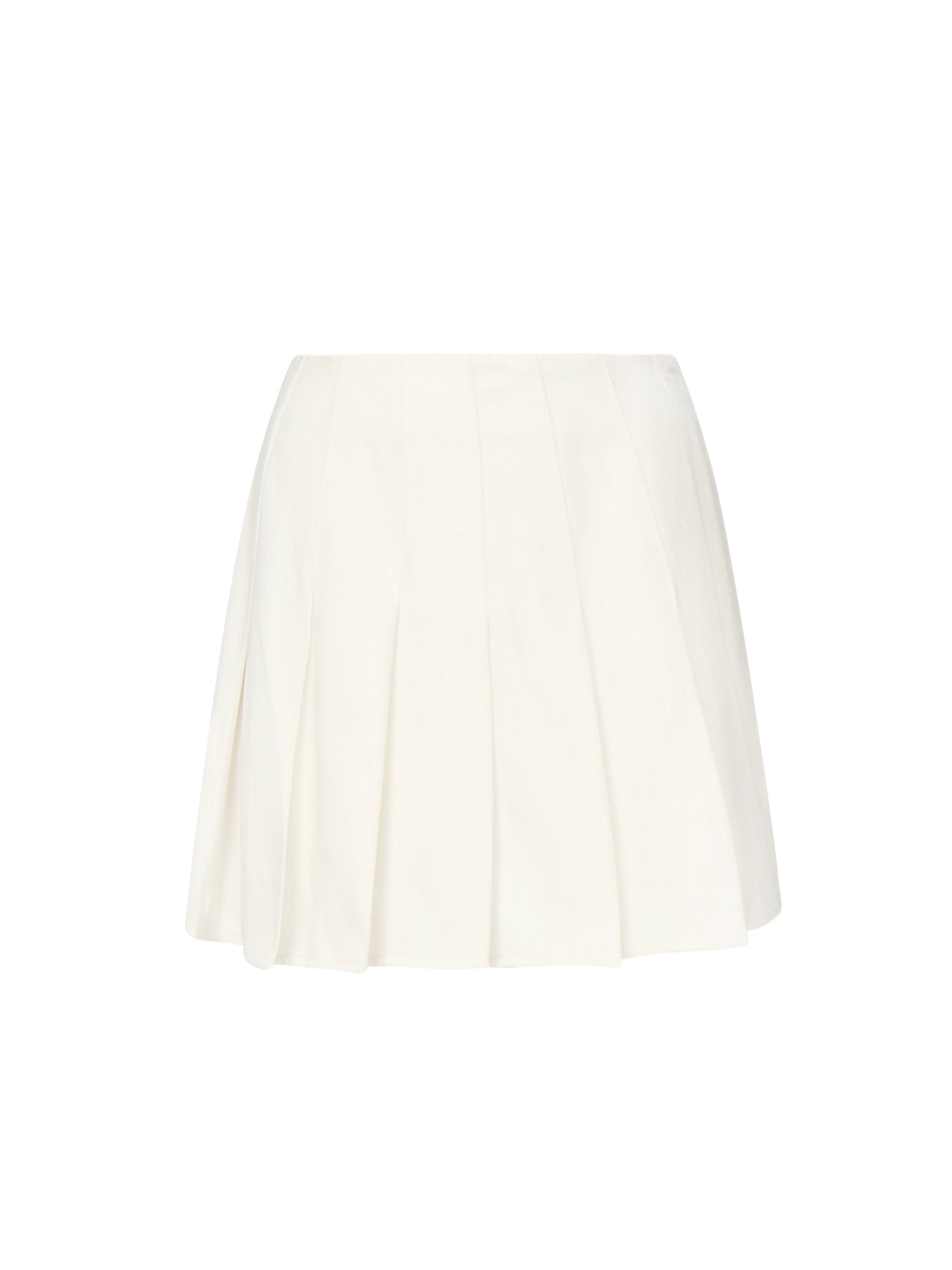 Mini gonna Tennis a pieghe <BR/> 25SSNGN-0002  NINEMINUTES 